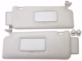 2004-2012 Nissan Armada Titan QX56 Sun Visor Shade Cloth Gray Illuminate... - $79.90