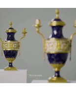 Gold Vases, Bohemian Vase, Cobalt Blue Vase, Vase, Vases, Scheurich Vase... - $21,000.00