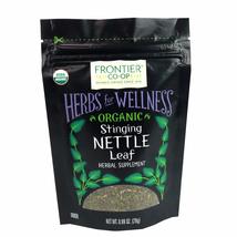 Frontier Co-op Organic Cut &amp; Sifted Stinging Nettle Leaf 1lb - £23.94 GBP