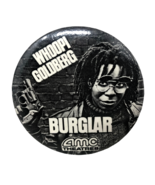 VTG Whoopi Goldberg Burglar Movie AMC Theaters Promotional Pin Flair 3&quot; - £39.41 GBP