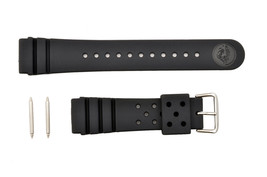 Genuine  Seiko SKX173 Divers 22mm Black Watch band Strap Z-22 4F24ZZ  - £37.71 GBP