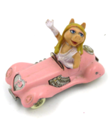 Corgi Miss Piggy Vintage 1979 Pink Metal Car Jim Henson Toy 3.5x3&quot; - £5.42 GBP