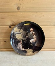 Norman Rockwell Plate Limited 1983 Vintage 4405P Grandpa&#39;s Treasure Chest 8.5&quot; - £25.00 GBP