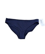Athleta Women’s Bikini Bottoms Navy Mid Rise Size XL New With Tags  - £12.84 GBP