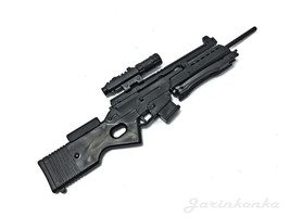 1/6 Scale SL8 Semi-Automatic Rifle US Army Heckler &amp; Koch Gun Figure Length 6&quot; - £13.36 GBP