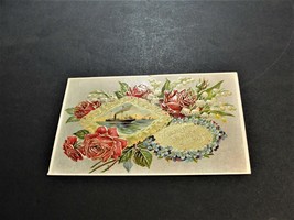 Heartiest Birthday Greetings -1900s Unposted Embossed Postcard. RARE. - £12.33 GBP