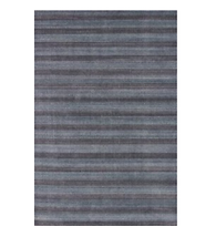 9&#39; X 12&#39; Blue And Black Hand Loomed Area Rug - £2,042.18 GBP