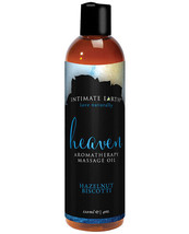 Intimate Earth Heaven Massage Oil - 120 Ml Hazelnut Biscotti - $20.79