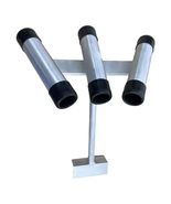 PONTOON BOAT SOLUTIONS, Pontoon Boat Triple Fishing Rod Holder - $149.99
