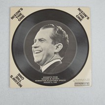 Vintage 1968 President Richard Nixon Nomination Acceptance Speech Excerp... - $99.99