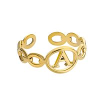 Letter Ring,Initial Ring,Personalized Ring,Personalized Jewelry,Monogram Ring,Si - £18.92 GBP