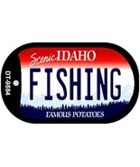 Fishing Idaho Novelty Metal Dog Tag Necklace DT-9884 - €13,61 EUR