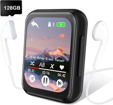 128GB MP3 Player with Bluetooth 5.3, Portable Digital Lossless Music Pla... - $84.14