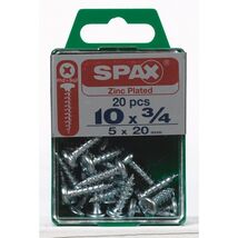 SPAX Multi-Material Screw 3/4&quot; Zinc Phillips/Square Multiple Material Th... - $30.76 CAD