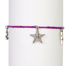 Marc Jacobs Charm Bracelet Friendship Silver Star Bolt Chili Pepper New $50 - $42.00