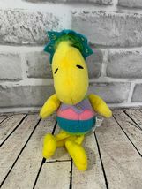 Hallmark Peanuts Woodstock Easter egg plush small stuffed pastel beanbag... - $5.86