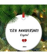 30th Pearl Anniversary Ornament Christmas Gift for Couple Parents Wife - $183.23 MXN