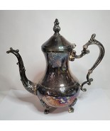 Silver Plated Footed Coffeepot FB Rogers Lady Margaret Pattern - $1,237.37 MXN