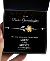 Bracelet For Granddaughter, Nurse Granddaughter Bracelet Gifts, Nice Gifts For  - £40.17 GBP