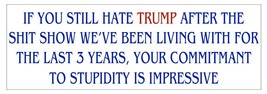 Trump Bumper Sticker 2024 Biden Sh*t Show D7294 - £1.54 GBP+