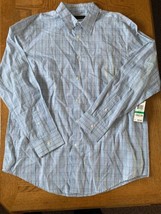 Mens VIA Europa Button Down Shirt Size L-Brand New-SHIPS N 24 HOURS  0120 - £38.79 GBP