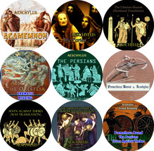 AESCHYLUS Lot of 9 / Mp3 (READ) CD Audiobooks GREEK TRAGEDY 9 - £13.02 GBP