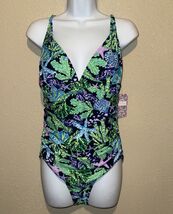 Stella Parker Swimsuit  Padded bra sz L NEW - $78.21