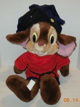 1986 Sears Calltoy An American Tail Fievel Mouse 22&quot; Plush Stuffed Animal - £37.97 GBP