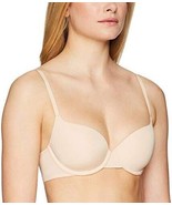 Mae Women&#39;s Demi Cup T-Shirt Bra, Beige, 36DD - $8.90