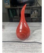 SMALL 2014 ROOKWOOD POTTERY SWIRL BUD VASE 10106-D RED PURPLE BURGANDY A... - €130,26 EUR