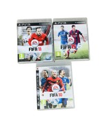 FIFA 3 Game Bundle 10, 11, 15 PS3 PlayStation 3 Soccer Manuals VG+ PAL E... - $24.93 CAD