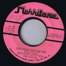 Hopetown Lewis Groovin Out On Life 45 rpm Groovin Out (Version) Jamaica Pressing - $3.95