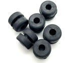 BUNA Rubber Grommets for 1/4&quot; Panel Hole 1/8” ID for 1/16&quot; Thick - $12.69+