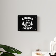 Acrylic Art Panel - Camping Is My Therapy Design - Indoor Wall Art - 7 Sizes - £35.40 GBP+