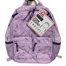 Reebok Sienna Backpack Lavender Lily - Locker Fit Size - Padded Back - NEW - £15.03 GBP