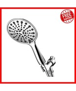 High-Pressure Handheld Shower Head with 69&quot; Hose &amp; Elegant Brushed Finish - €40,09 EUR