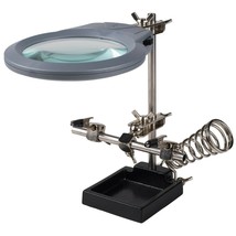 Stahl Tools - H3L - Helping Hand Magnifier with LED Light and Soldering Stand - £19.55 GBP