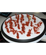 marx indian native american lot 32 various vintage Figures rare #14 - $95.39 CAD