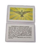 25 HOLY SPIRIT Small Laminated Holy Prayer card Espíritu Santo Confirmation Dove - £8.67 GBP