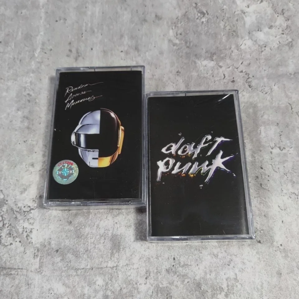 Retro Daft Punk Music Tape Discovery Album Random Access Memories Cassettes - £11.46 GBP+