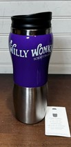 Willy Wonka Insulated Travel Coffee Mug W/ Lid 14 Oz Stainless Steel Mau... - £19.93 GBP