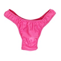 Hot Pink Satin Gaff Thong – Feminine Tucking Panty for Crossdressers &amp; T... - $12.50