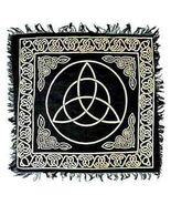 Triquetra Gold on Black Altar Cloth! - $145.17 MXN