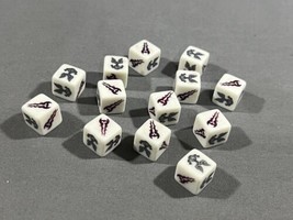 13 2008 Halo Interactive Strategy Board Game Dice Die Replacement Parts ... - $4.95