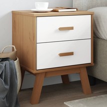 Bedside Cabinet White and brown - $2,542.07 MXN