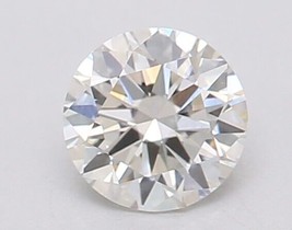 0.21 Cts Round Cut IGI Certified Lab Grown CVD Diamond H Color VVS2 Clarity - $150.37