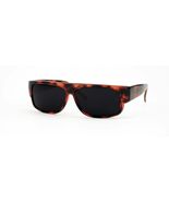 Demi Tortoise Locs Sunglasses Dark Lens Mad Dogger Cholo Lowrider OG Gaf... - $13.99