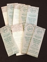 HOOVER Type C Disposable Paper Bags (Lot of 10) - Standard Filtration - Old Bags - $7.95