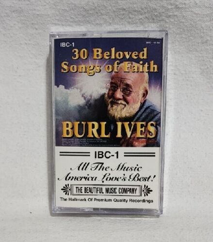 Burl Ives 30 Beloved Songs Of Faith Vol 1 Gospel Music Cassette Good Cassettes