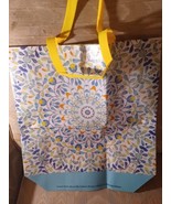 St Josephs Indian School Tote Bag Lakota Sioux 18.5&quot;x20.5&quot; Floral Spiral... - $14.85